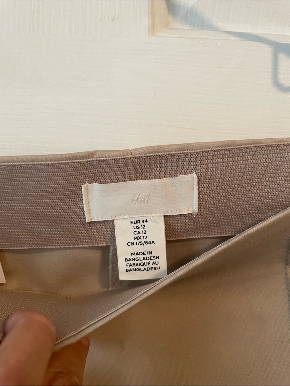H&M Women's Tan kick-flare Dress Pants - Picture 5 of 6